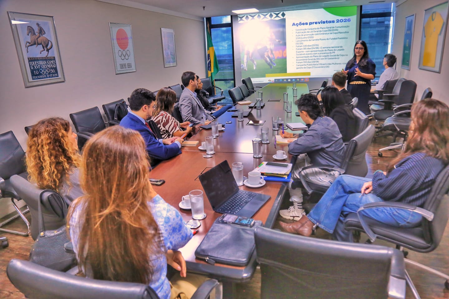 Imagem geral da reunião