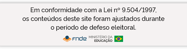 Os conteúdos deste site foram ajustados durante o período de defeso eleitoral conforme a Leii