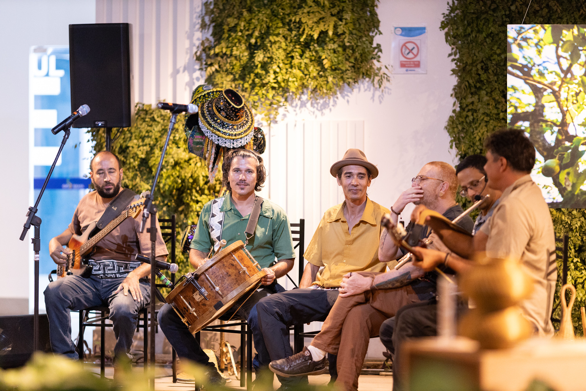  O Pé de Cerrado realiza apresentações diversas e já representou o Brasil em eventos internacionais. Foto: Audiovisual/G20
