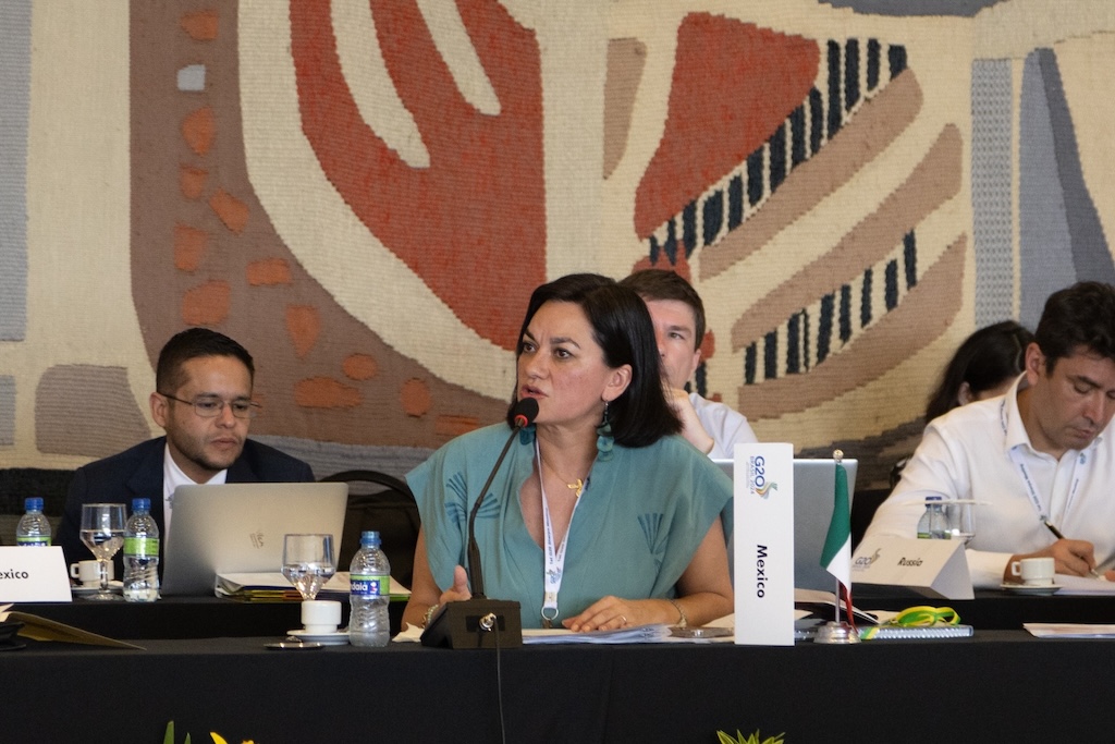 Jennifer Feller, Sherpa from Mexico | Photo: Audiovisual/G20 Brasil