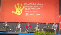 Brasil participa en la 5ª Conferencia Mundial sobre la Erradicación del Trabajo Infantil celebrada en Sudáfrica