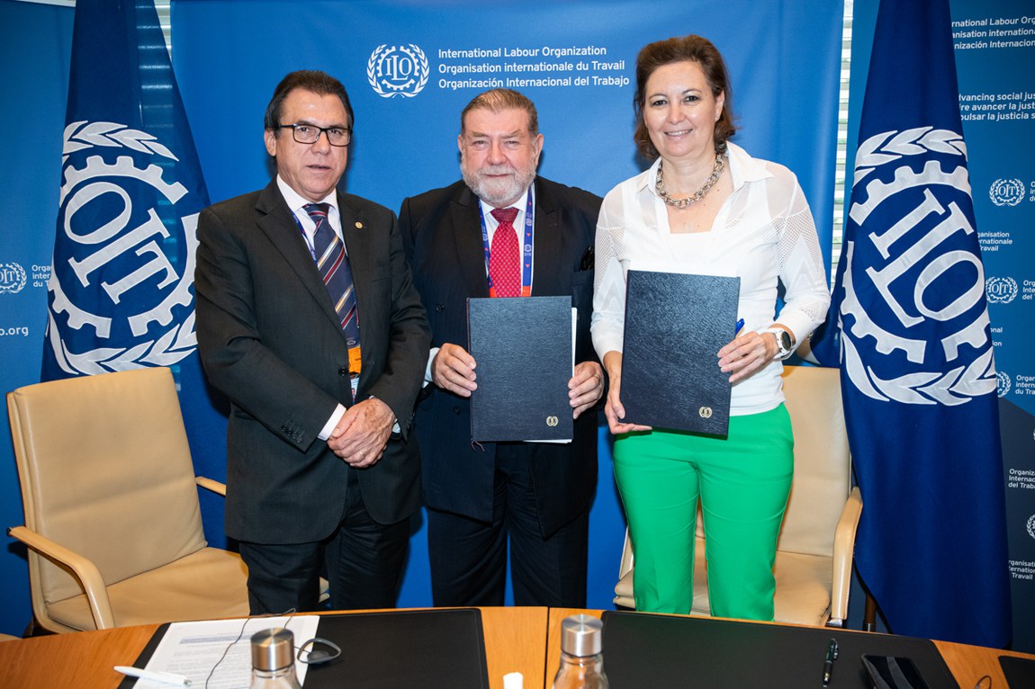 El lanzamiento de la iniciativa reunió en Ginebra a representantes de la OIT, gobiernos y organizaciones de trabajadores y empleadores.