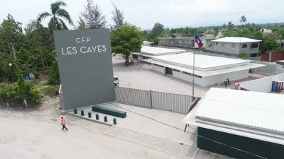 Ciudad de Les Cayes, en el sur de Haití 