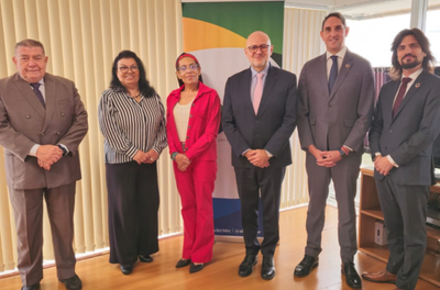 ABC recebe Diretor Regional e Representante da América Latina e Caribe do PNUMA