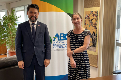 ABC recebe visita de cortesia do Embaixador da República Dominicana no Brasil