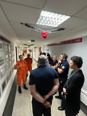 Bombeiros do Uruguai realizam intercâmbio em Brasília