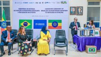 Brasil doa alimentos para refugiados da Etiópia