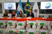 Brasil doa cestas básicas a Honduras