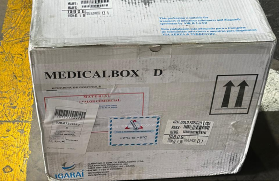 Brasil doa, em caráter emergencial, soros antiaracnídicos a paciente pediátrica na Colômbia