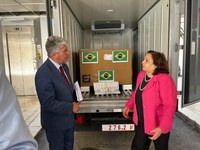 Brasil doa vacinas à Palestina