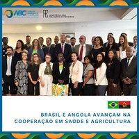 Brasil e Angola avançam na cooperação em saúde e agricultura