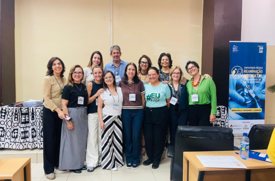 Brasil e Angola realizam capacitações em assistência neonatal