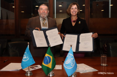 Acordo assinado durante a Conferência Regional da FAO para a América Latina e o Caribe (LARC39)