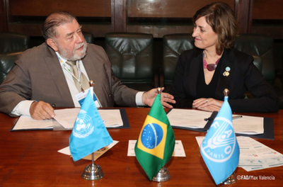 Brasil e FAO ampliam cooperação Sul-Sul para fortalecer segurança alimentar no Sul Global