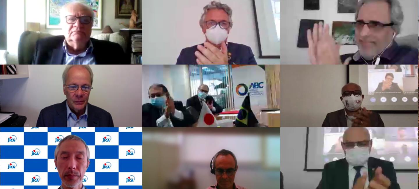 Brasil e Japão assinam projeto de cooperação.JPEG