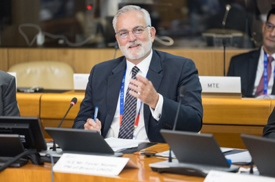 Sr. Tovar da Silva Nunes, Representante Permanente do Brasil junto ao Escritório das Nações Unidas em Genebra (UNOG). XII Reunião de Revisão BrasilOIT.png