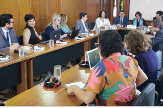 Cooperação Brasil-Argentina, 2019. Oficina no IPEA sobre orçamento público para crianças e adolescentes. Foto: UNICEF Brasil