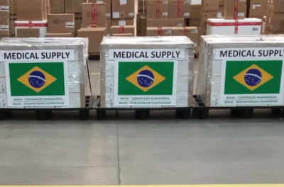 Brasil envia doação para mitigar surto de cólera na Zâmbia