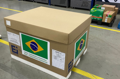 Brasil faz doação humanitária à Ucrânia