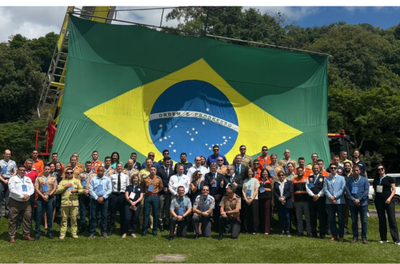 Brasil realiza no Paraná reuniões da ONU e apresenta pedido oficial de classificação internacional de equipe nacional de busca e resgate urbano