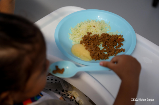 Iniciativa da Rede de Alimentação Escolar Sustentável (RAES) integra ações do Programa de Cooperação Sul-Sul Brasil-FAO