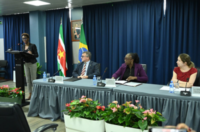 Reunião em Paramaribo amplia cooperação em áreas estratégicas