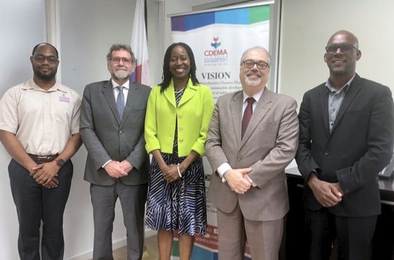 Caribe recebe delegação do Brasil para debater ações conjuntas relativas à gestão integral de riscos de desastres