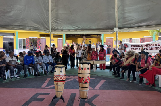 Escolas públicas que se destacam em práticas pedagógicas e de alimentação escolar, além de representar a diversidade cultural e educacional do estado. Foto: Letícia Lima/MEC