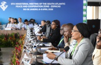 Estratégia de Cooperação adotada durante reunião ministerial da ZOPACAS no Rio de Janeiro