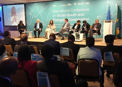 FAO apresenta iniciativas de Cooperação Sul-Sul durante conferência em Brasília.JPEG
