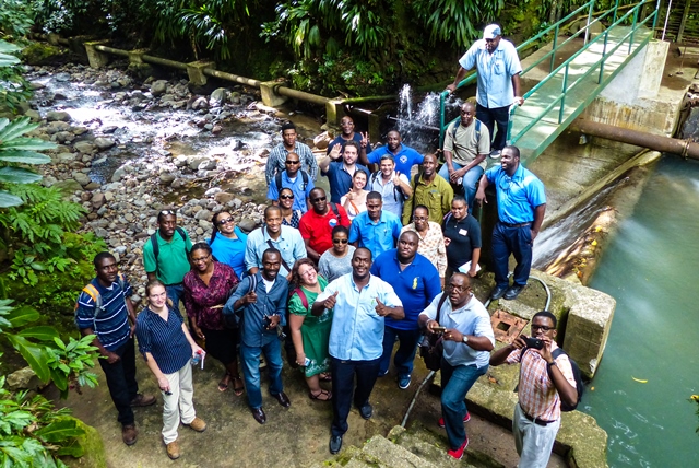 Gerenciamento de recursos hídricos é tema de evento na Dominica.JPEG