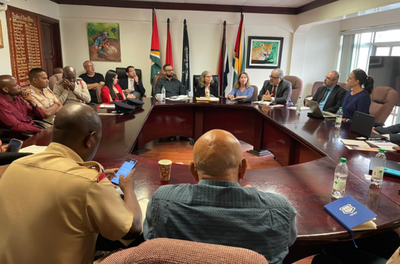 Missão brasileira à Guiana avança cooperação técnica e humanitária entre os dois países