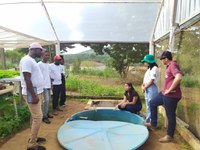 Moçambicanos seguem curso no Brasil sobre produção em hortas comunitárias