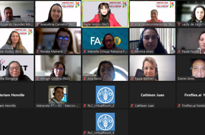 Mostra RAES destaca inovações para fortalecer a alimentação escolar na América Latina e no Caribe