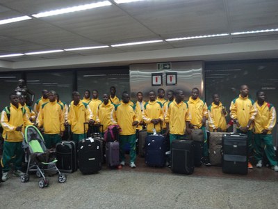 Parceria entre ABC e Ministério do Esporte proporciona capacitação em futebol de jovens jogadores e treinadores do Benin.JPEG