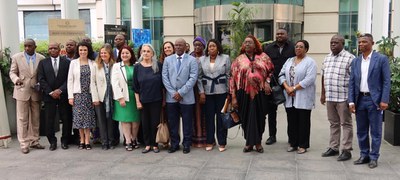 Uma delegação brasileira esteve na República do Congo, entre 04 e 08 de agosto