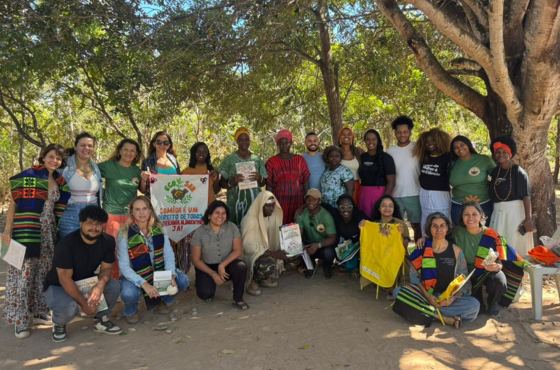 Mulheres da Guiné-Bissau e da Comunidade Quilombola Kalunga Engenho II, em Cavalcante (GO)