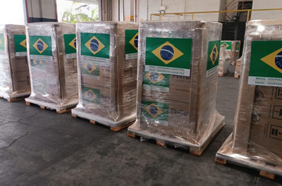 UNOPS apoia as atividades de assistência humanitária do governo brasileiro