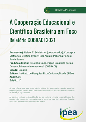 A Cooperação Educacional e Científica Brasileira em Foco Relatório COBRADI 2021.png