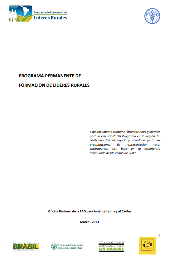 Programa de Formación de Líderes Rurales