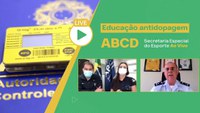 Live com ABCD e Comissão Desportiva Militar do Brasil debate ações em prol do Jogo Limpo e preparativos para as Olimpíadas
