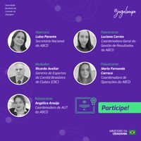 Terceiro módulo do Treinamento Especial Antidopagem será no dia 20 de julho