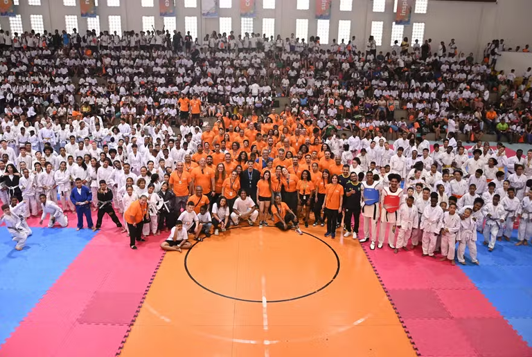 Torneio reuniu cerca de 1.200 crianças e adolescentes, com idades entre 9 e 17 anos, na Firjan SESI Nova Iguaçu