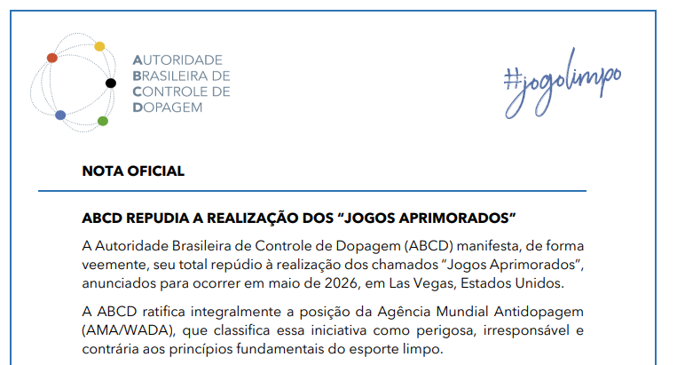 NOTA OFICIAL