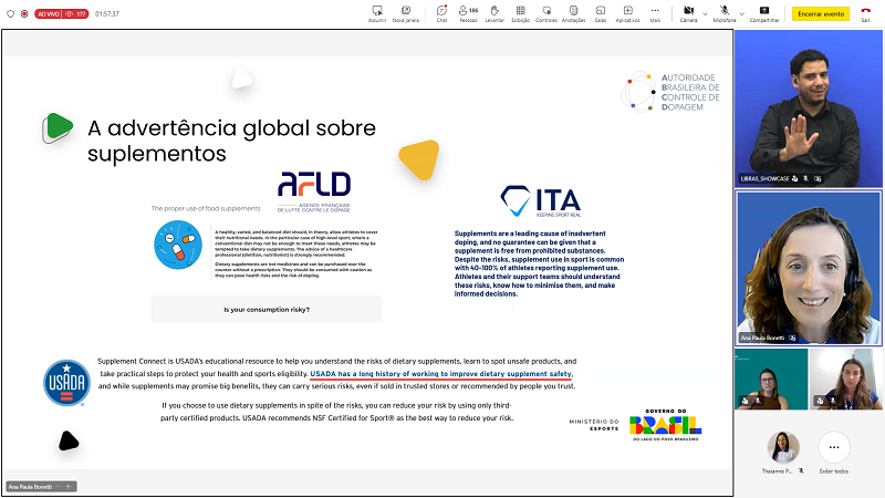 Educação Antidopagem