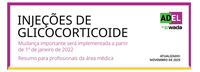 ABCD disponibiliza, em português, orientações da Agência Mundial Antidopagem sobre glicocorticóides
