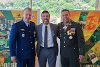 Coordenador-geral de Operações da ABCD recebe Medalha Mérito Desportivo Militar