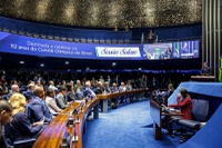 Equipe da ABCD marca presença em sessão solene pelos 112 anos do Comitê Olímpico do Brasil