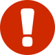 ícone atenção