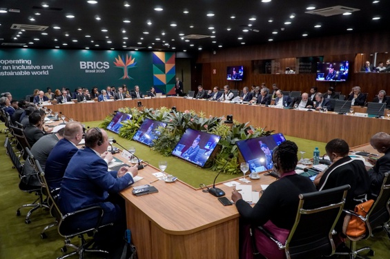 Reunião de Assessores de Segurança Nacional do BRICS (Foto: Rafa Neddermeyer/BRICS Brasil/PR)